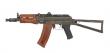 APS AKS-74U ASK205 Blow Back Batlle Worn Rifle Full Wood & Metal by APS